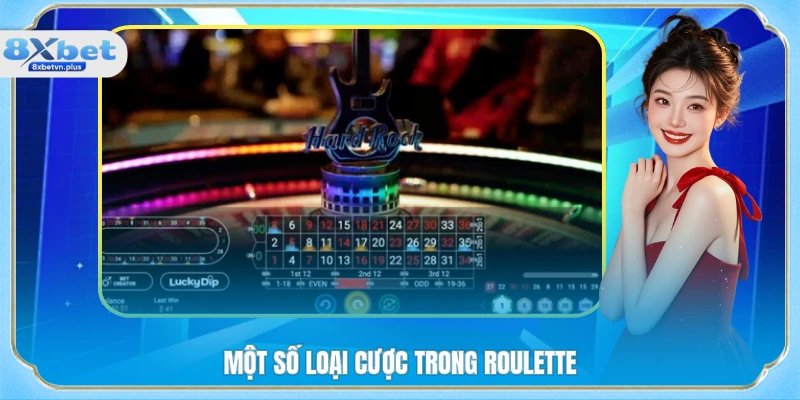 Một số loại cược trong roulette