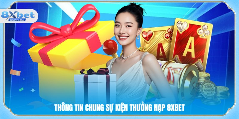 Thông tin chung sự kiện thưởng nạp 8xbet